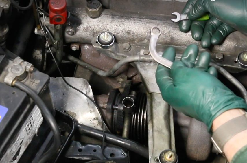 Special Tool to Remove 12mm OM617 Turbo Diesel Exhaust Flange Nuts